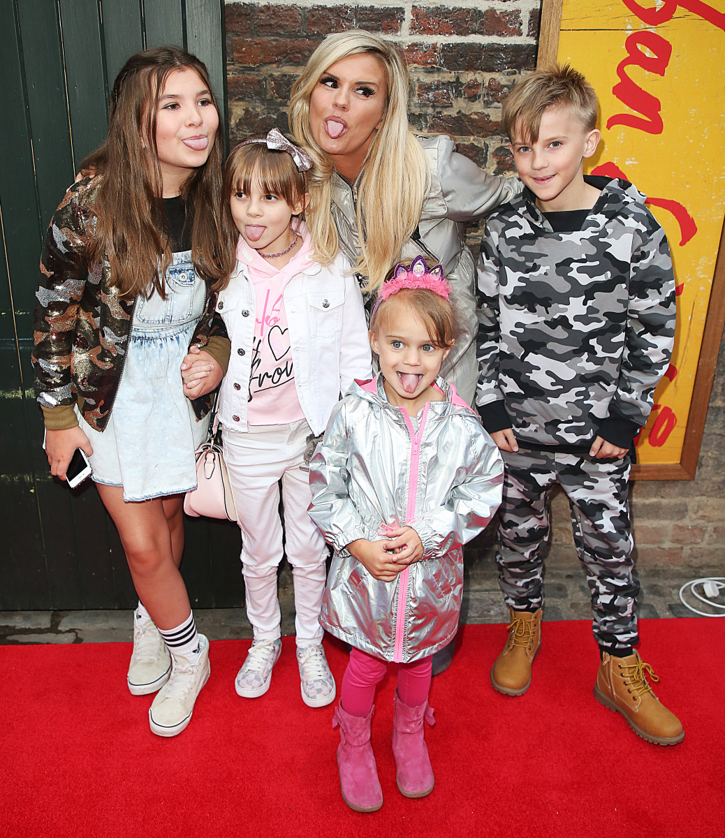 Kerry Katona and her children