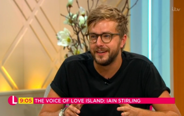 love island iain stirling lorraine itv