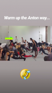 Instagram @BBCStrictly