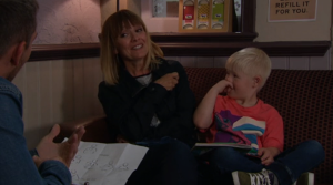 Rhona is Leo's mum Emmerdale