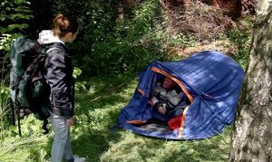Sean Tully is homeless and living in a tent, Coronation Street