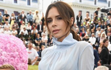 Victoria Beckham attends the Dior Homme Menswear Spring/Summer 2019 show as part of Paris Fashion Week