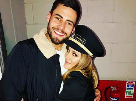 Andrew Brady and Caroline Flack (Credit: Instagram)