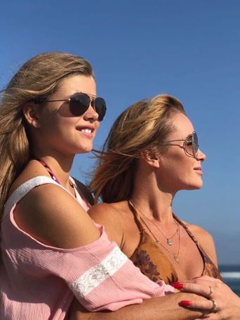 Amanda Holden and daughter Lexi