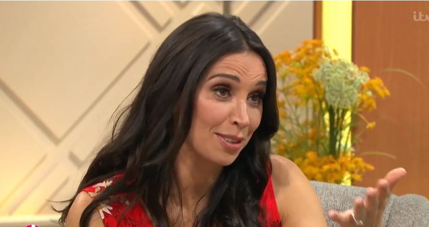 Christine Lampard interviews Carlton Wilborn on Lorraine