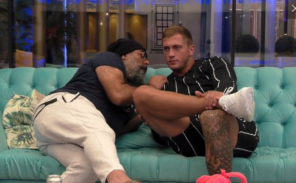 CBB Natalie rows with Dan