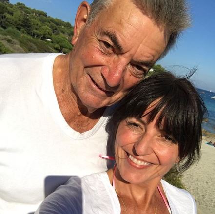 Davina McCall and her dad