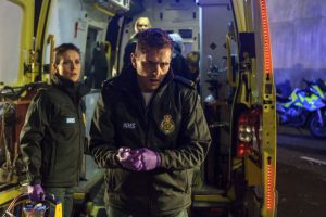 Iain is involved in a horrible accident in Casualty 