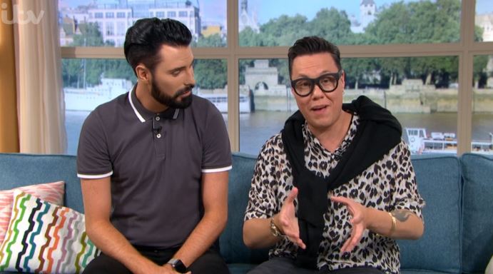 Gok Wan and Rylan host This Morning segment on snakes