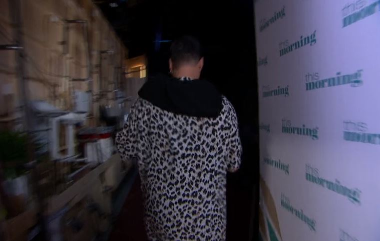 Gok Wan and Rylan host This Morning segment on snakes