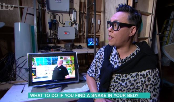 Gok Wan flees This Morning set over snake