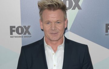 Gordon Ramsay at the 2018 Fox Network Upfront at Wollman Rink, Central Park