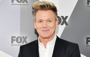 Gordon Ramsay attends the 2018 Fox Network Upfront at Wollman Rink