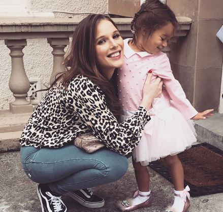 Helen Flanagan with daughter Matilda