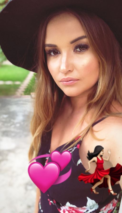 Jacqueline Jossa on holiday with her daughters