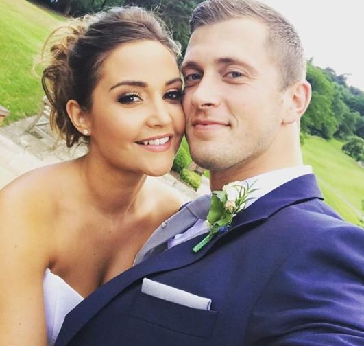 Jacqueline Jossa and Dan Osborne wedding day