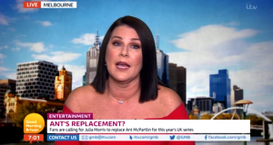Julia Morris on GMB