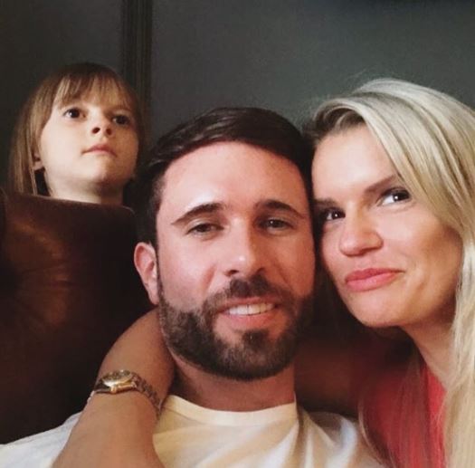 Kerry Katona and boyfriend Ryan Mahoney