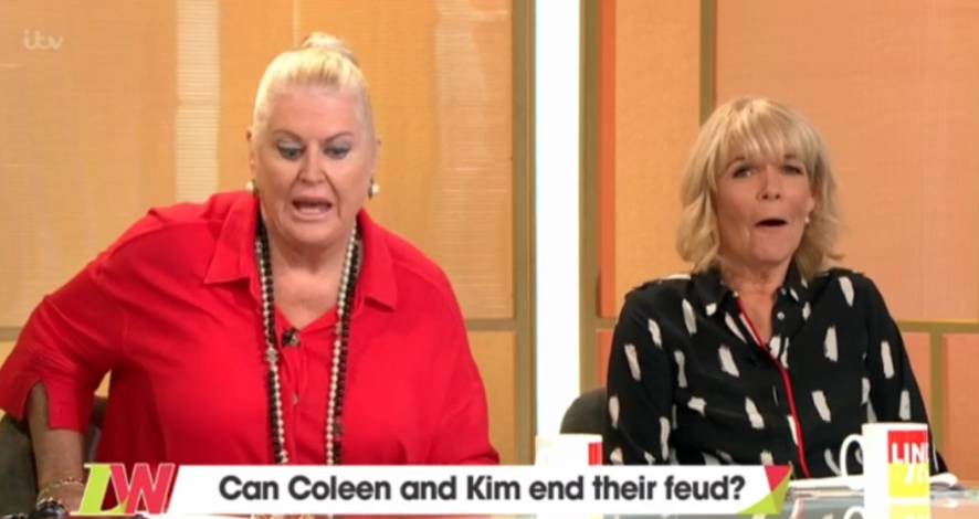 Kim Woodburn and Linda Robson on LW