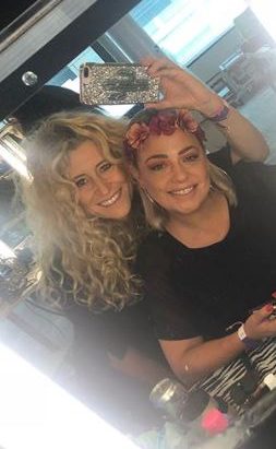 Lisa Armstrong and Lisa Davey on Strictly set