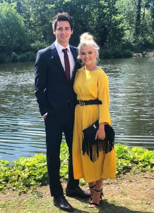 Lucy Fallon and Tom Leech