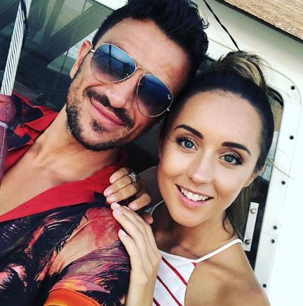 Peter Andre and wife Emily