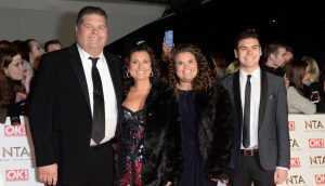 The Tapper Family arrives at the National Television Awards 2018