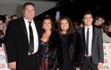 The Tapper Family arrives at the National Television Awards 2018