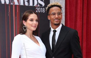 Helen Flanagan, Scott Sinclair The British Soap Awards 2018 held at the Hackney Empire - Arrivals