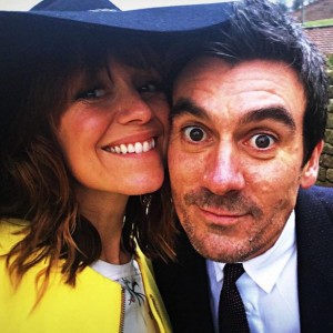 Zoe Henry and husband Jeff Hordley