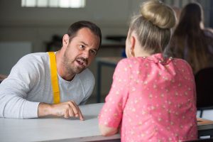 Danny as Mick on Eastenders