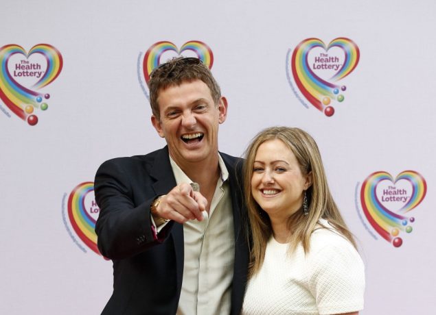 Matthew right and his wife / PA