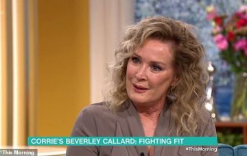 Beverley Callard This Morning