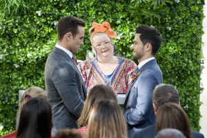 David and Aaron get married 