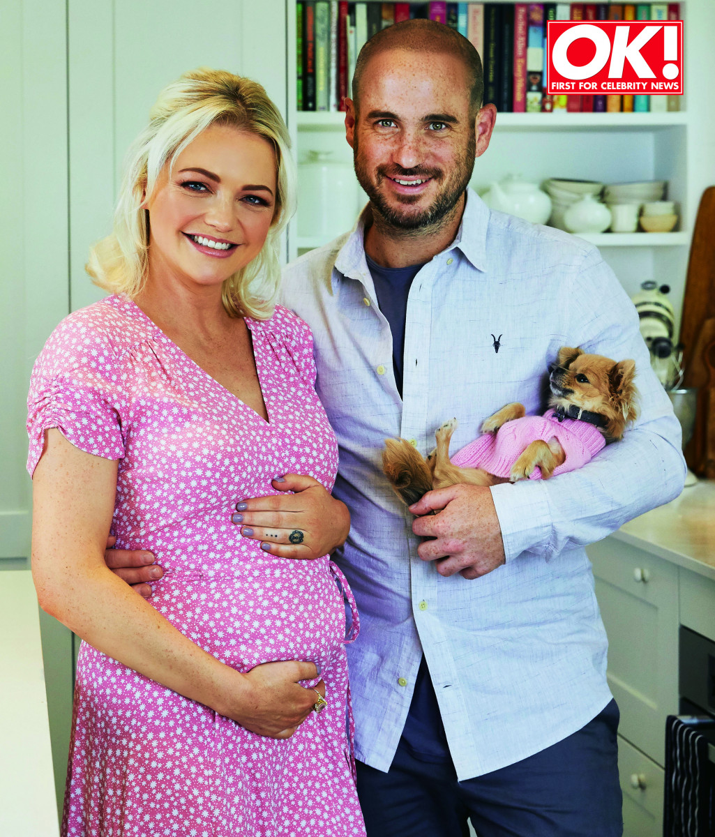 Hannah Spearitt pregnant, OK! Magazine