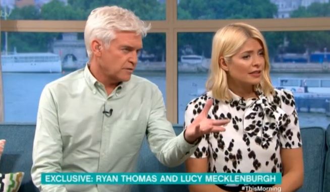 Ryan Thomas and Lucy Mecklenburgh on This Morning