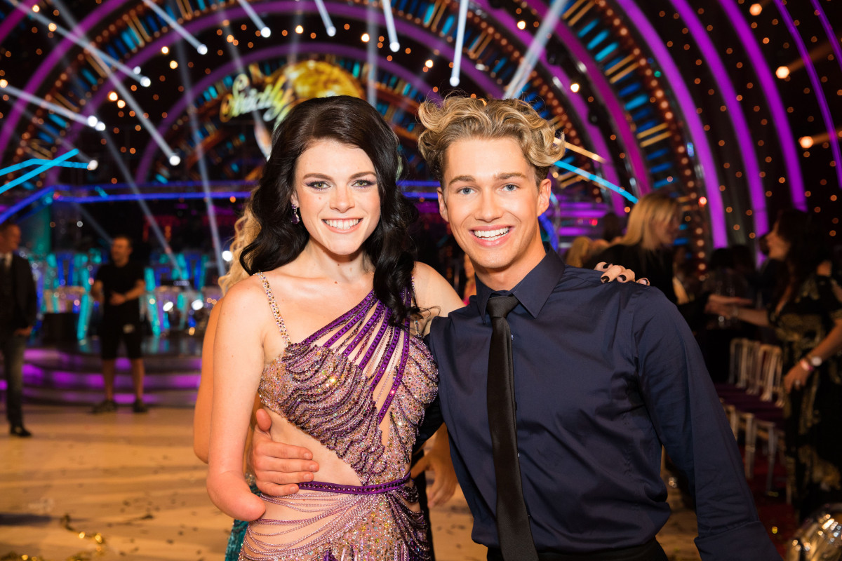 Lauren and AJ Strictly