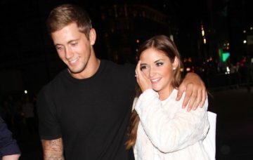 Dan Osborne And Jacqueline Jossa Spotted Leaving The Dreamboys Show In London