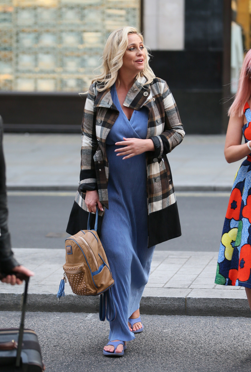 Josie Gibson, Josie Gibson Arrives For Her Baby Shower Party In London