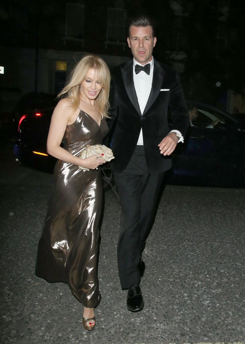 Kylie Minogue and Paul Solomons At the GQ Men of the Year Awards After Party