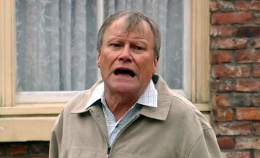 Coronation Street's Roy Cropper swindled by Jude Appleton