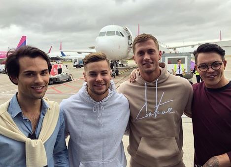 Dan Osborne Celebrity Road Trip