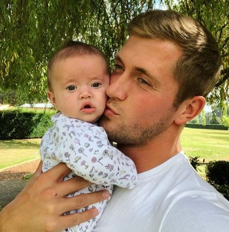 Dan Osborne and Mia