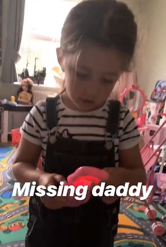 Jacqueline Jossa's daughter calls Dan Osborne in CBB house