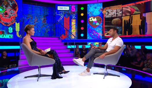 Emma Willis interviews Ryan Thomas