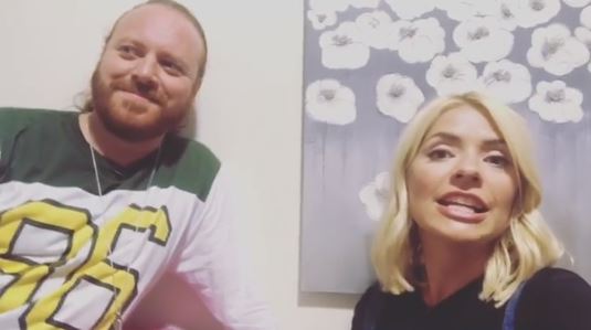 Holly Willoughby and Keith Lemon