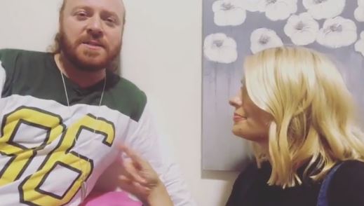 Holly Willoughby and Keith Lemon