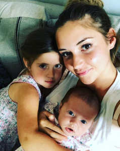 Jacqueline Josssa and her daughters