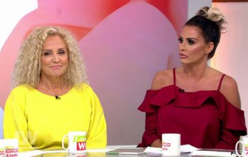 Katie Price and her mum Amy on Loose Women