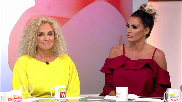 Katie Price and her mum Amy on Loose Women